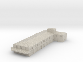 Airport Fire Station in Natural Sandstone: 1:400