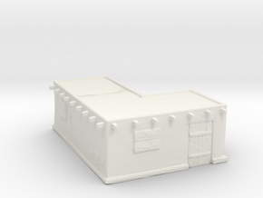 Corner-lot house B  in White Natural Versatile Plastic