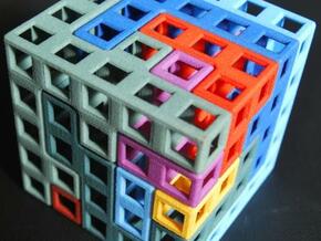 Switch cube 5cm open in White Natural Versatile Plastic