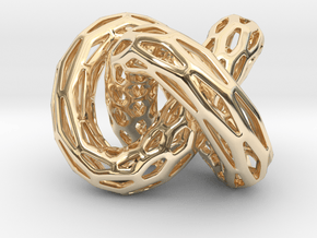 DRAGON Structura, Bold Pendant  in 14K Yellow Gold