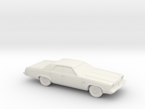 1/87 1973 Oldsmobile Delta 88 Sedan in White Natural Versatile Plastic