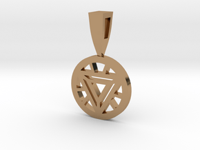 ARC REACTOR in Polished Brass