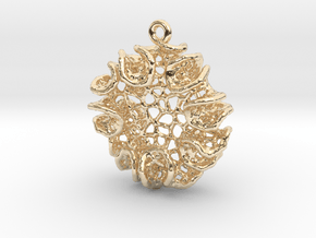 Bloom Pendant in 14K Yellow Gold