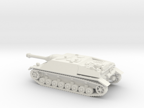 jagdpanzer IV scale 1/100 in White Natural Versatile Plastic
