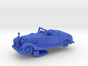 Bentley 1930 4,5L 1:48 in Blue Processed Versatile Plastic
