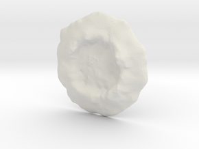 Crater large a in White Natural Versatile Plastic
