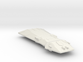 3788 Scale Hydran Monarch Battleship (BB) CVN in White Natural Versatile Plastic