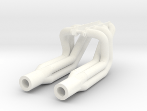 LS3 Headers Long Pipe 1/12 in White Processed Versatile Plastic