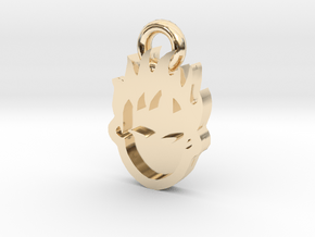 Cool Esboo Pendant in 14k Gold Plated Brass