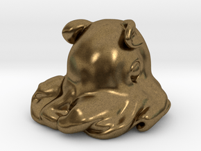 Dumbo octopus At 1.5 inch in Natural Bronze: Small