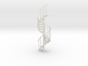 s-35-spiral-stairs-rh-x18 in White Natural Versatile Plastic