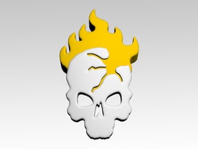 Tri-Fold Crown Shoulder Icons x50 in Tan Fine Detail Plastic