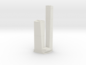 OKO Towers (1:1800) in White Natural Versatile Plastic