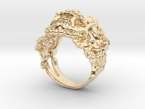 AWARD WINNING DESIGN- Balinese Barong Ring in 14K Yellow Gold: 6 / 51.5