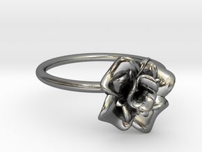 Elena Ring  in Polished Silver