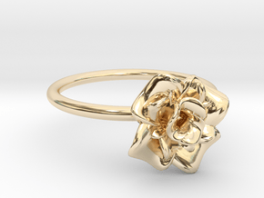 Elena Ring  in 14k Gold Plated Brass
