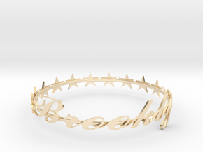 SPECIAL Brooklyn Bracelet -50% OFF in 14k Gold Plated Brass