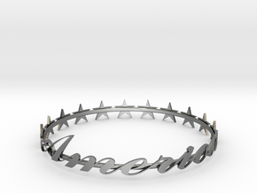 AMAZING AMERICA BRACELET -50% OFF in Polished Silver
