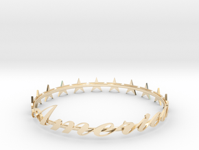 AMAZING AMERICA BRACELET -50% OFF in 14k Gold Plated Brass