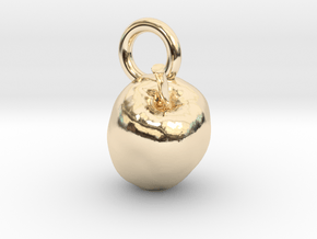 Apple, charms, pendants in 14K Yellow Gold
