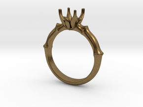 ENGAGEMENT RING - CA2 in Natural Bronze