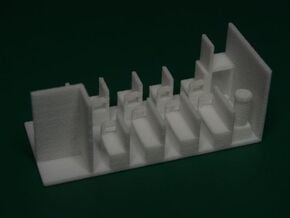 HOn30 Interior for F&C Combine [D] in White Natural Versatile Plastic