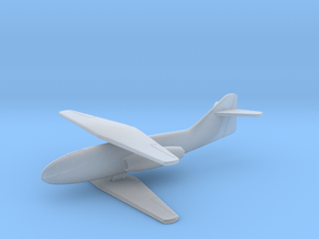 (1:285) Messerschmitt Me P.1109 (Unswept wings) in Tan Fine Detail Plastic