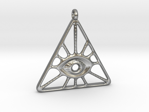  Illuminati Pendant in Natural Silver