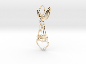 Katy Perry Fan Pendant in 14K Yellow Gold