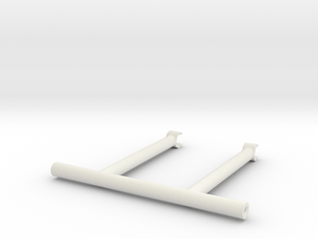 SMT10 Windshield Roll Bar in White Natural Versatile Plastic: 1:10