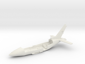 Cessna421A-144scale-01-Airframe-Bottom in White Natural Versatile Plastic
