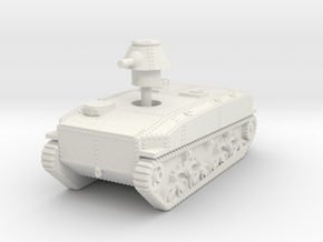 1/144 SR-I I-Go amphibious tank in White Natural Versatile Plastic