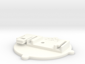 Di2 ENVE Mount Interface in White Processed Versatile Plastic