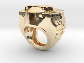 LARGE VIPER in 14K Yellow Gold: 8 / 56.75
