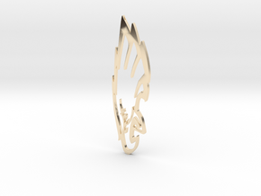 Eagle in 14K Yellow Gold: Medium