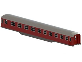 BCo2 - Swedish passenger wagon in Tan Fine Detail Plastic