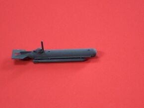 1/144 Molch German mini submarine in White Natural Versatile Plastic