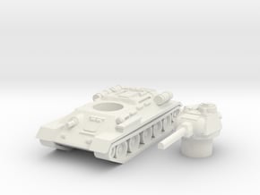 t 34/76 (1944) scale 1/100 in White Natural Versatile Plastic