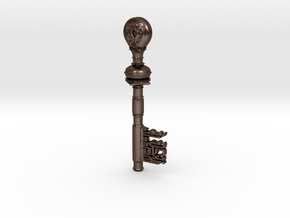 Key of Seville in Polished Bronze Steel