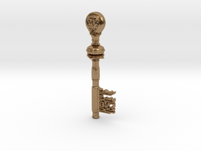 Key of Seville in Natural Brass