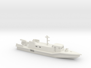 1/285 Scale K-180 Italian Patrol Boat in White Natural Versatile Plastic