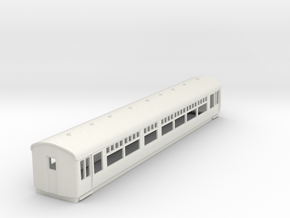 o-76-lner-trailer-1st-coach in White Natural Versatile Plastic