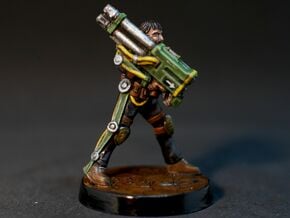 Exosuit Specialist (28mm) in Smooth Fine Detail Plastic