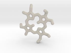 Octaethylporphyrin pendant in Natural Sandstone