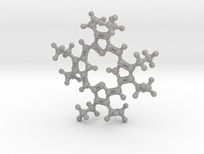Octaethylporphyrin pendant - detailed in Aluminum