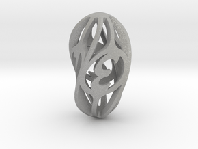 Twisty Spindle d4 in Aluminum