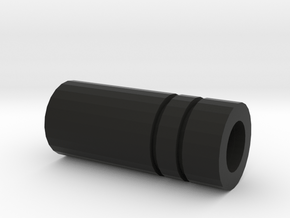 Sentinel Muzzle Tip (14mm Self-Cutting) in Black Premium Versatile Plastic