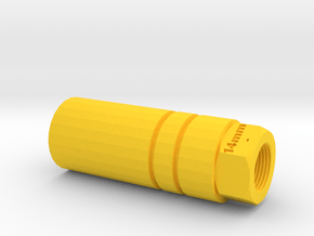 Sentinel Muzzle Tip (14mm-) in Yellow Processed Versatile Plastic