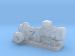 O Scale Centrifugal Pump #1 (Size 3.5) in Smooth Fine Detail Plastic