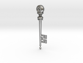 Key of Alhambra in Natural Silver